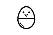 50 Easter Bunny Egg Icon Bundle, an Illustration by Artivon (Thumbnail 9 of 51)