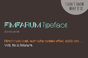 Fimfarum Pro Font