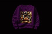 Boo Halloween Shirt Design, a Graphic by Vector Portal (Thumbnail 2 of 5)