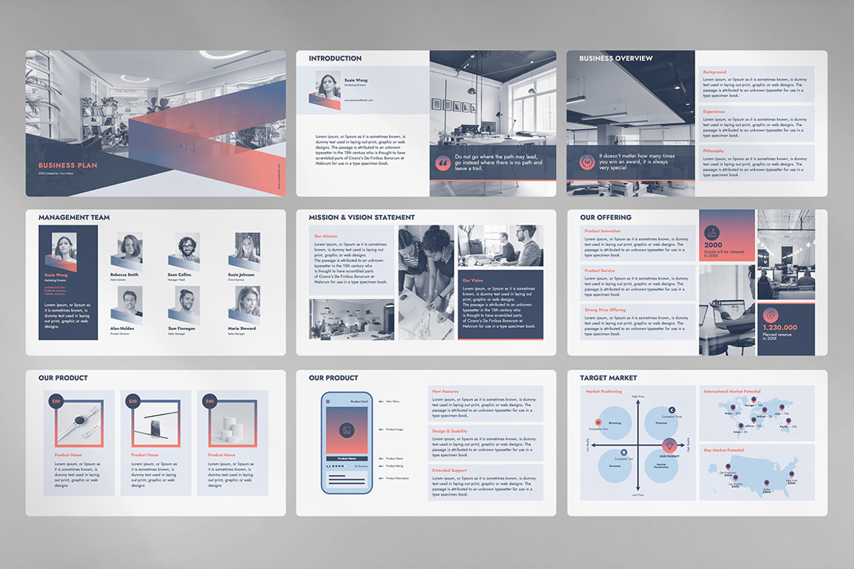 Business Plan: PPT, Slides, Keynote, a Presentation Template by JetzTemplates (Photo 2 of 5)