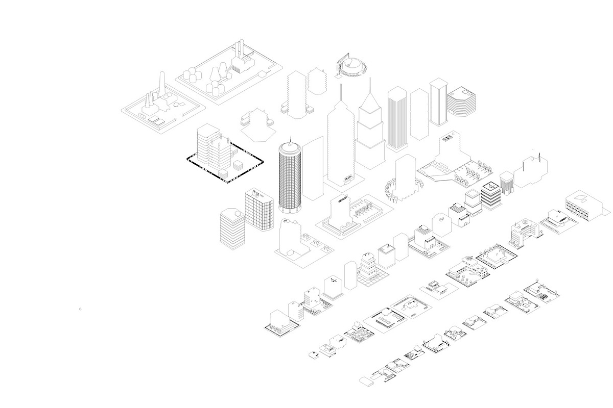 Low Poly Buildings Pack, an Architecture 3D Model by Anton Moek (Photo 7 of 8)