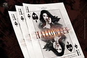 Halloween Play Card Party Flyer, a Flyer Template by Ade Concept (Thumbnail 2 of 5)