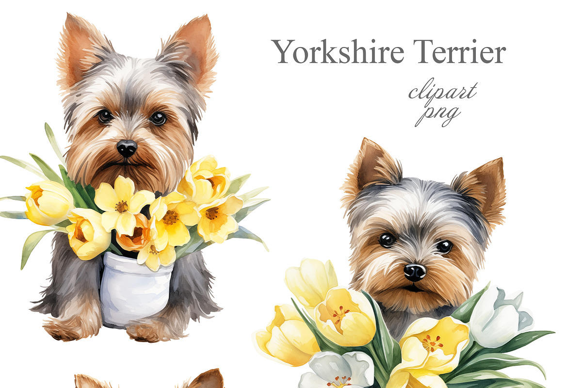 Festive dogs bundle, an Animal Illustration by TheCuteShop (Photo 29 of 33)