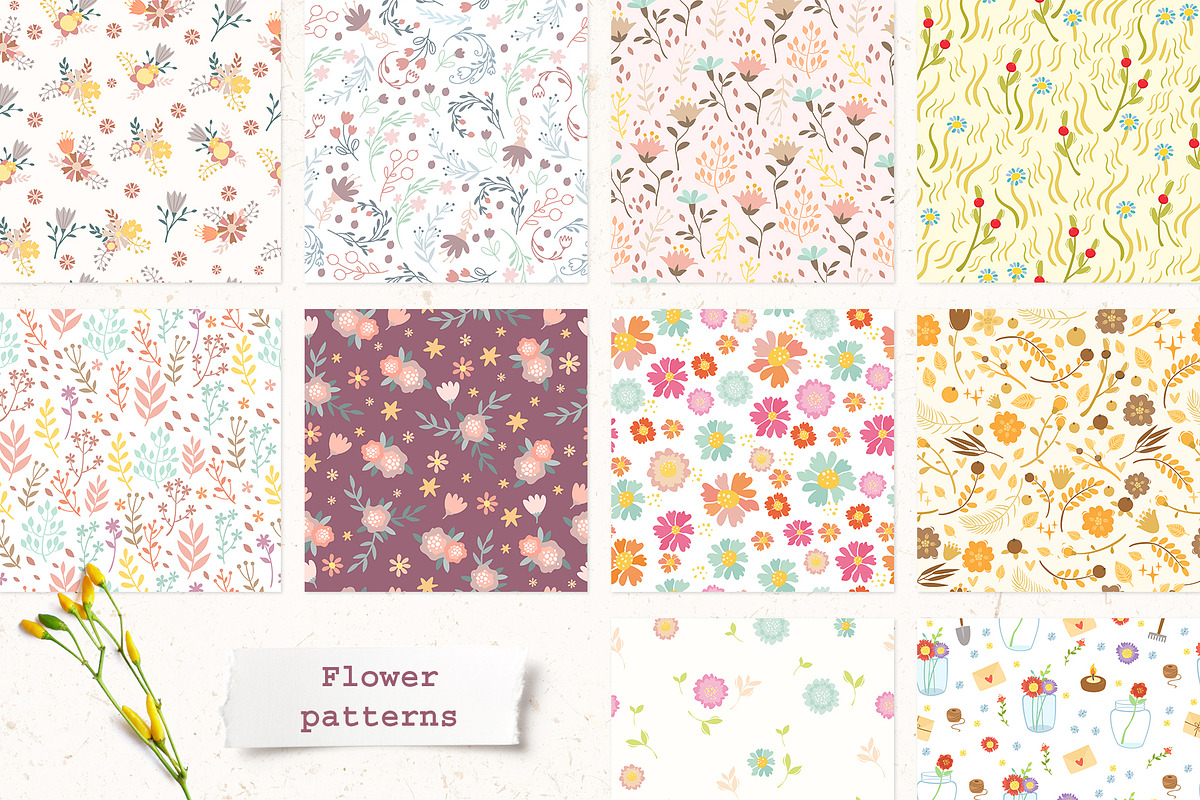 Kids patterns. Bundle patterns., a Pattern Graphic by Lesya Skripak (Photo 13 of 15)