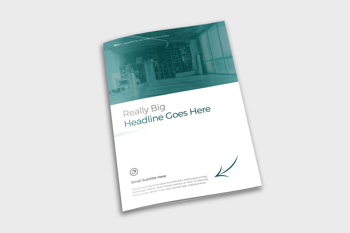 Vertical Corporate Booklet, a Brochure Template by velvetmade.designs (Photo 1 of 10)