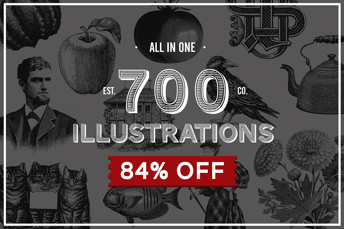 Vintage Illustrations - Free Update, an Animal Illustration by hypegraphic (Photo 1 of 12)