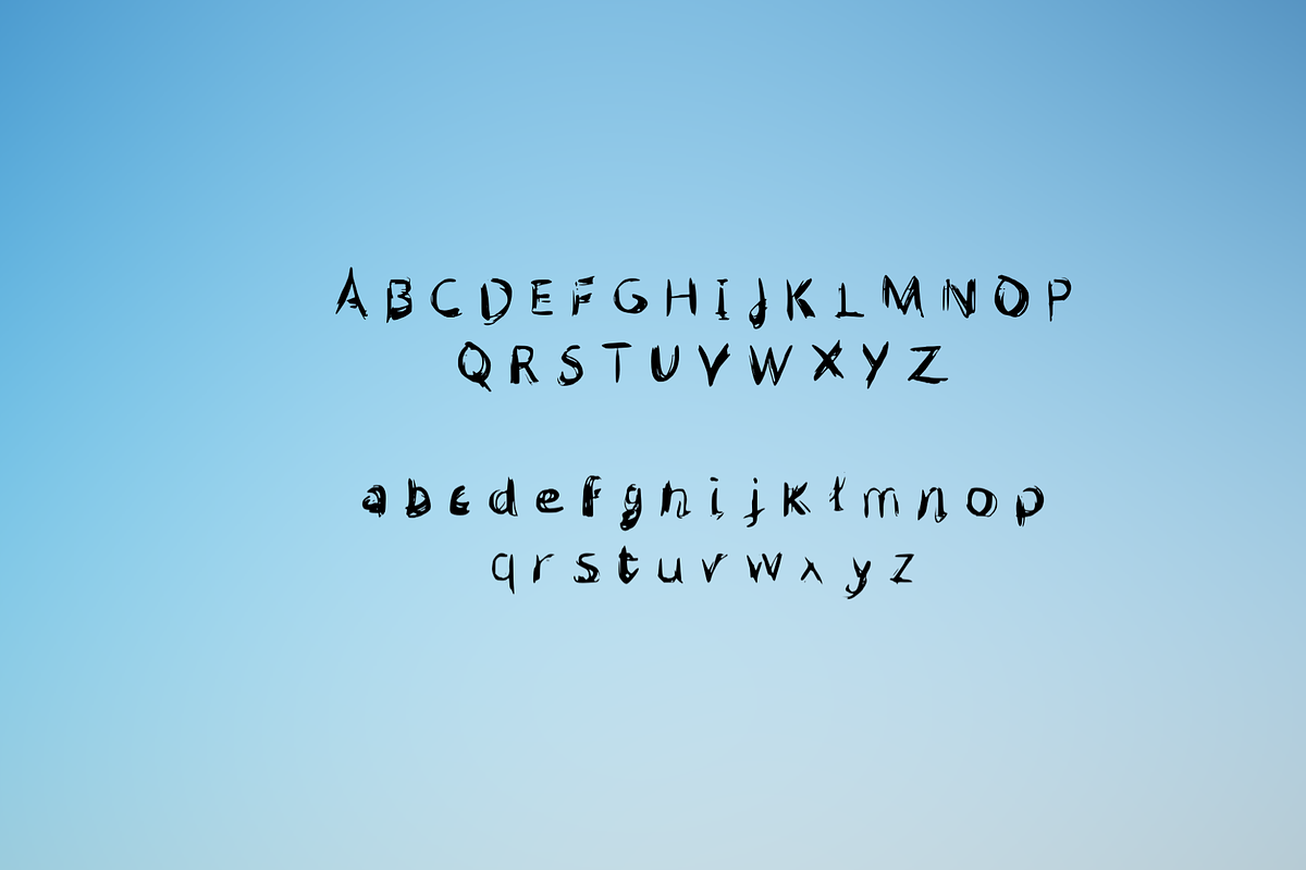 Misona Handwritten Font preview 2