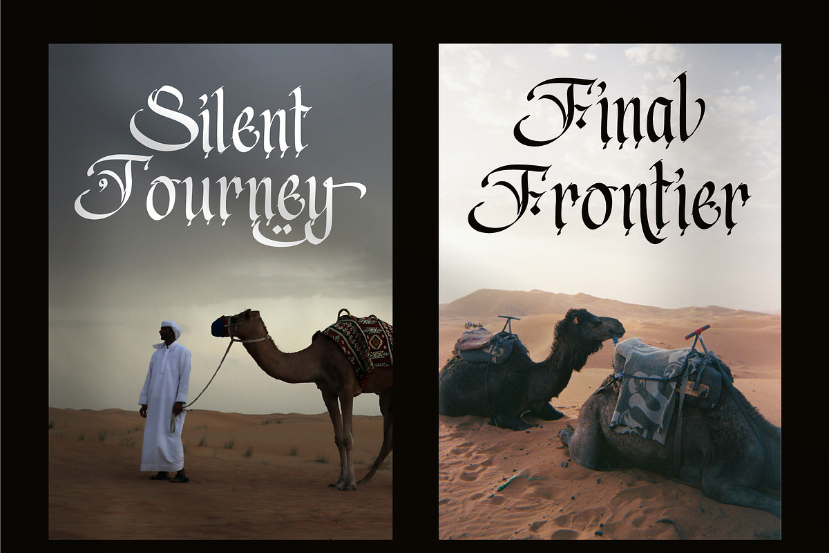 Haryth Mirage - Blackletter Arabic, a Blackletter Font by Randi Irvan | Rvandtype (Photo 5 of 11)