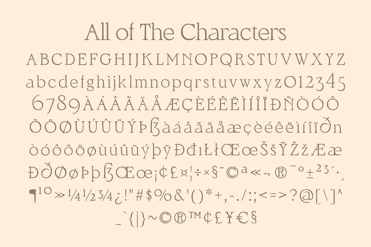 CS Dimension Stamp, a Serif Font by Craft Supply Co. (Photo 8 of 8)
