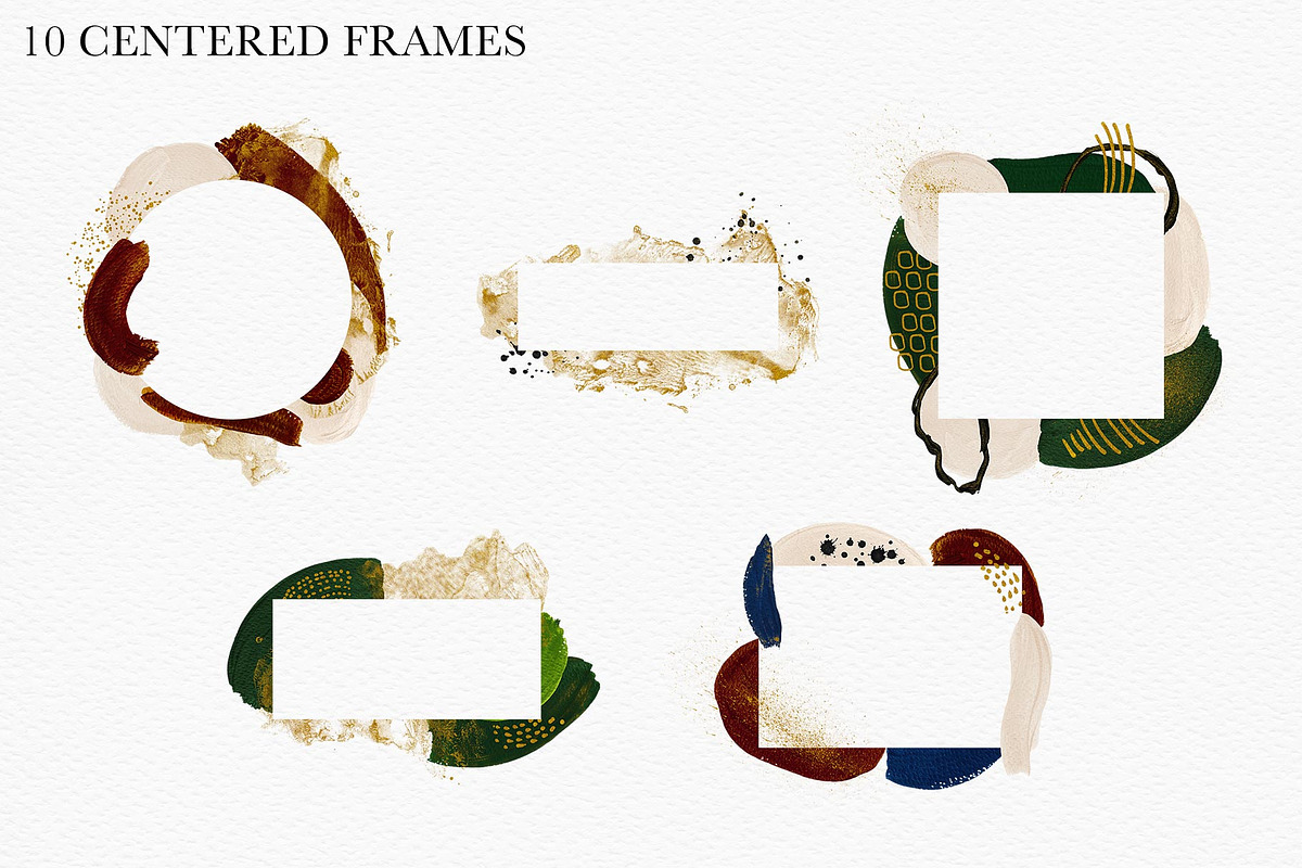 Abstract Shapes Christmas Collection, a Texture Graphic by CatJello Graphics (Photo 14 of 28)