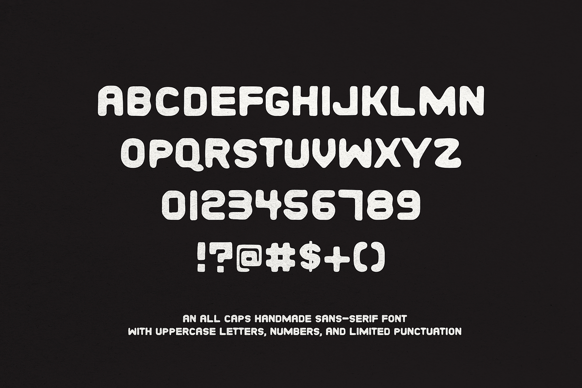 Pepper Mayo |  Handmade Sans-Serif, a Sans Serif Font by Gold Design Co. (Photo 2 of 4)