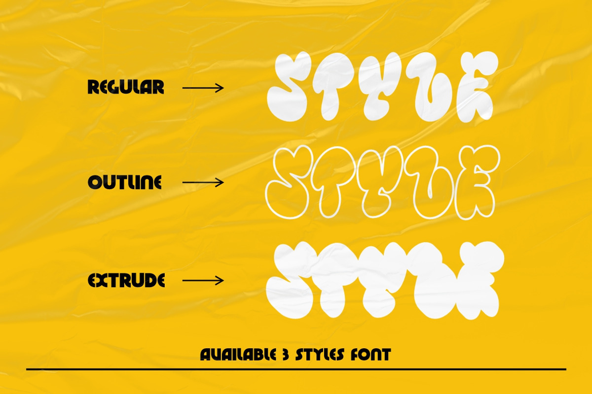 Teenage Decay, a Sans Serif Font by TeenageFoundry (Photo 3 of 8)