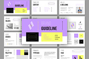 Brand Guideline Layout, a Presentation Template by MightyDesign (Thumbnail 1 of 7)