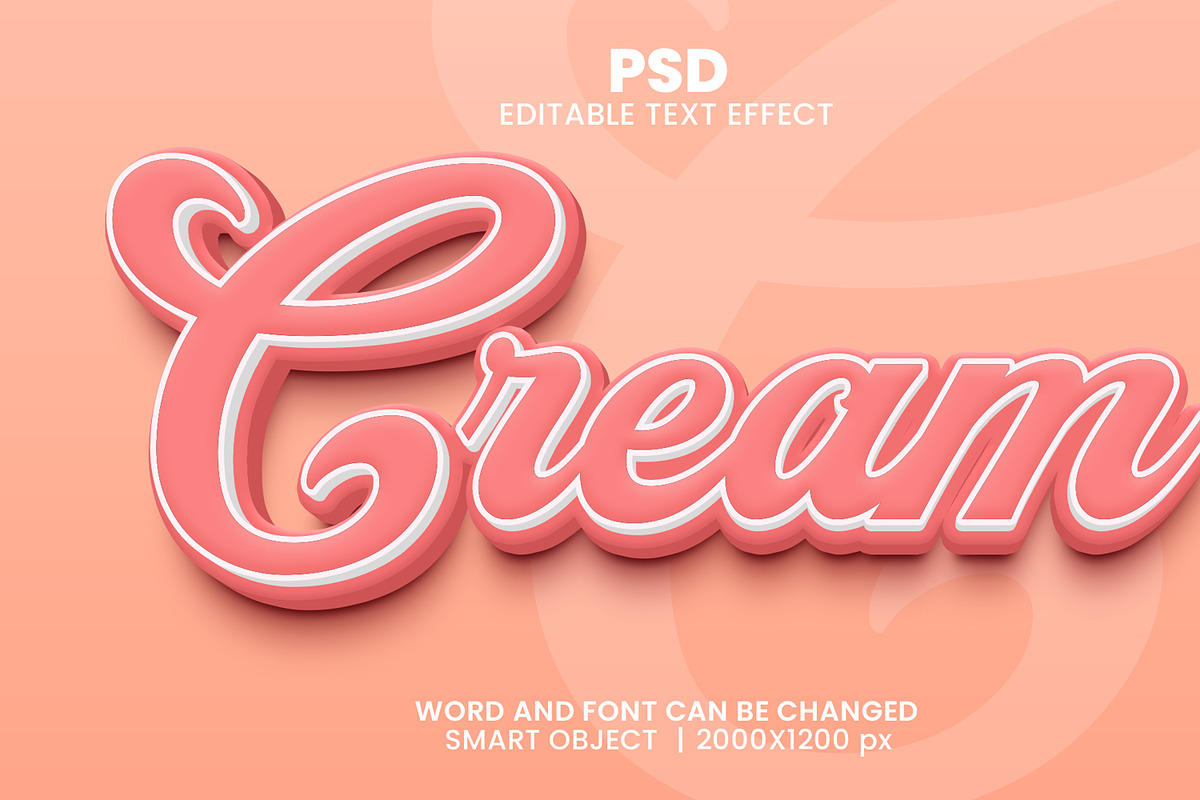 Modern 3d Text Effect Bundle PSD, a Layer Style Add-On by bdrobin (Photo 7 of 21)