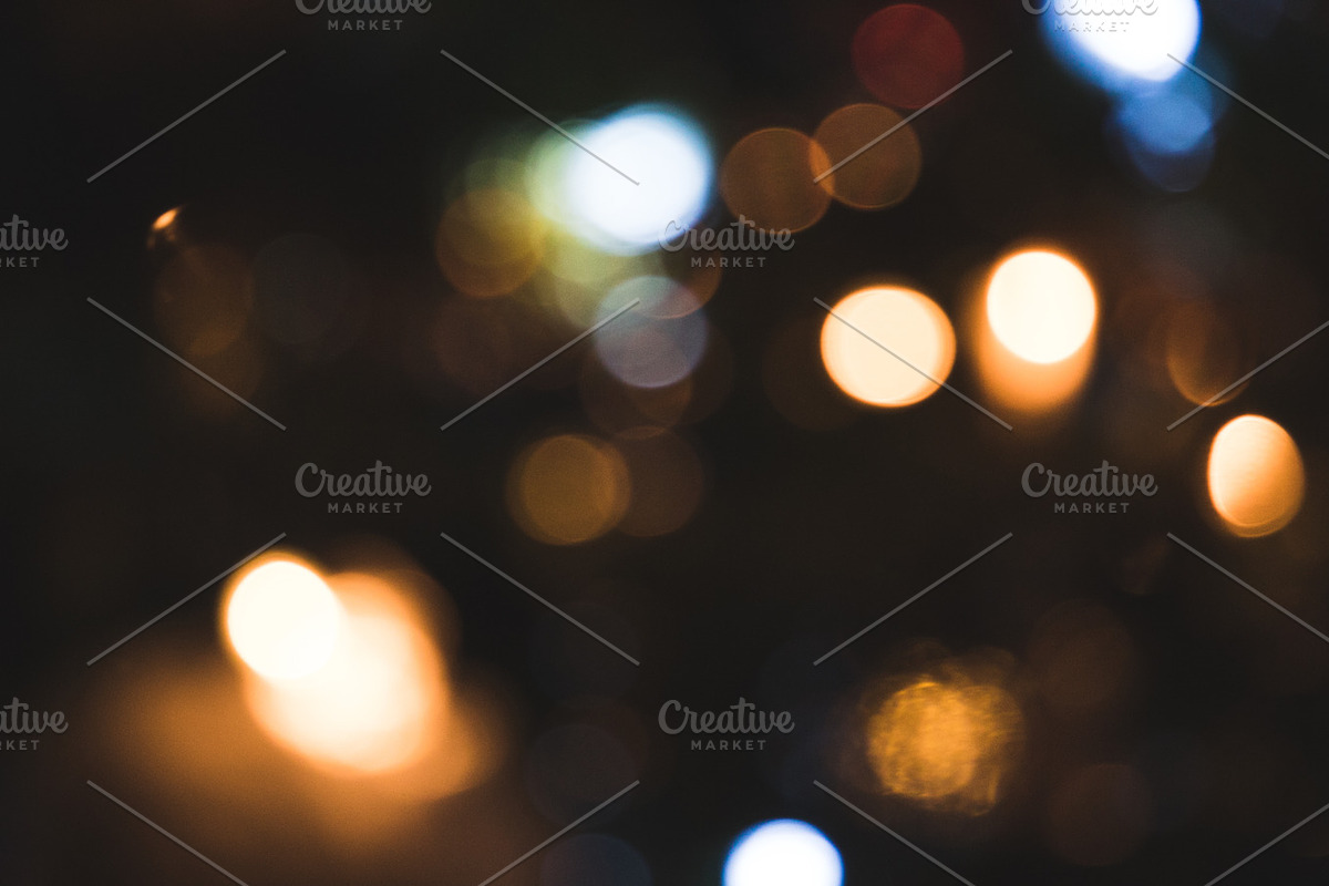 7 Bokeh Backgrounds, a Texture Graphic by Tortoiseshell Black Shop (Photo 3 of 7)