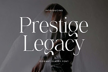 Prestige Legacy Elegant Classy Font