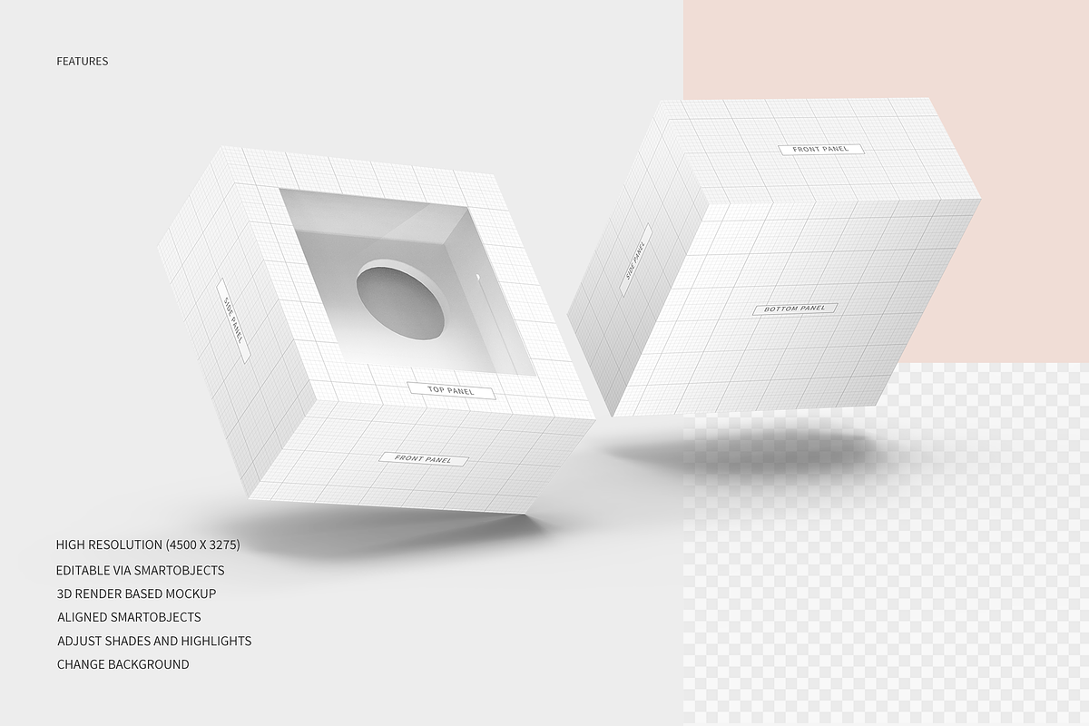 Cupcake Box Packaging Mockups, a Packaging Mockup by shaikerintu (Photo 3 of 17)