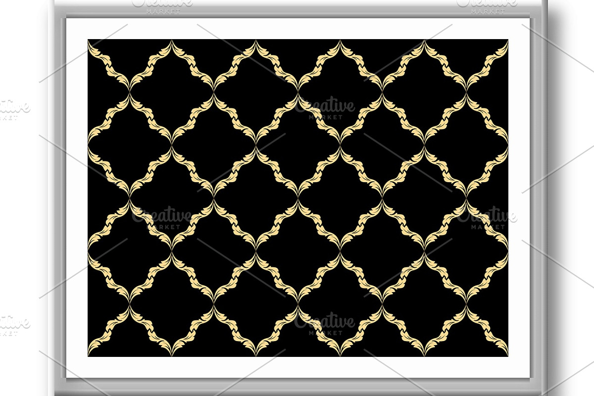 Abstract geometry pattern, a Pattern Graphic by RODINA (Photo 3 of 3)