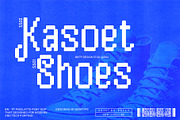 Pixolatte - Pixel Font Display, a Sans Serif Font by Bentype Studio (Thumbnail 4 of 7)