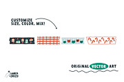 Christmas Washi Tape, an Object Graphic by AnkaDrozd (Thumbnail 5 of 6)