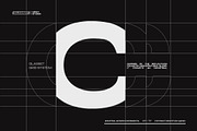 Glasset – Experimental Distort Font, a Sans Serif Font by Drizy (Thumbnail 3 of 10)
