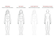 Teen Fashion Croquis Bundle, a Person Illustration by Shorena Fashion Draws (Thumbnail 9 of 13)