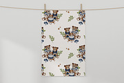Blueberry Teddy Bears Watercolor Set, an Animal Illustration by Pati Paints (Thumbnail 12 of 12)