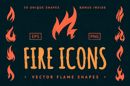 Vector Fire Icons, an Icon by Vecster
