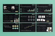 Green Yellow Modern Pitch Deck PPT, a Presentation Template by graphicook (Thumbnail 6 of 8)
