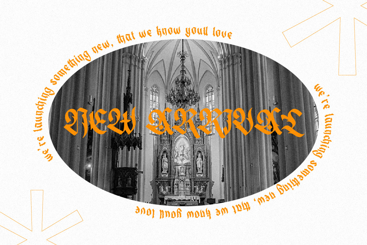 Cambrydge Gothic Advertisement Font, a Font by MikroType Std (Photo 2 of 9)