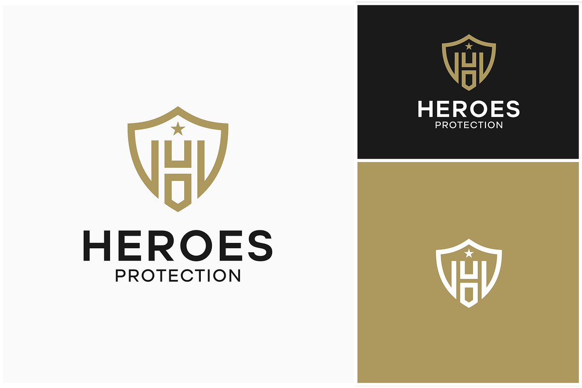 Letter H Shield Protection Logo, a Branding & Logo Template by ika trisiana (Photo 1 of 2)