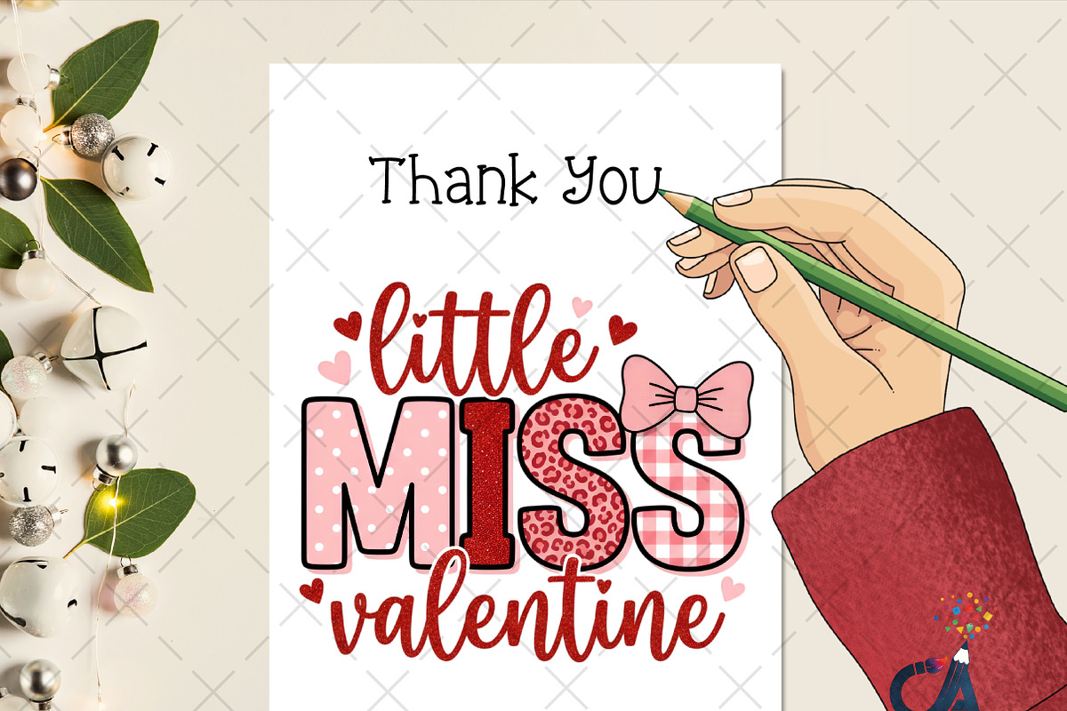 Little Miss Valentine PNG, an Illustration by Creative Art (Photo 2 of 6)