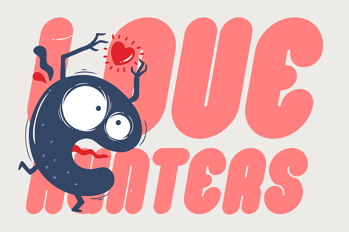 Eatboy - Fun Display Font, a Font by figuree studio (Photo 5 of 8)