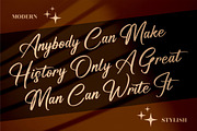 Anthony Hunter Modern Calligraphy, a Script Font by Letterena Studios Script (Thumbnail 2 of 13)