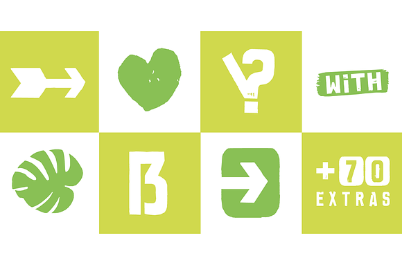 Brush Poster Grotesk Font + Extras preview 6
