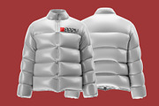 Puffer Jacket Mockup, a Hoody Mockup by Mad Supply (Thumbnail 4 of 5)