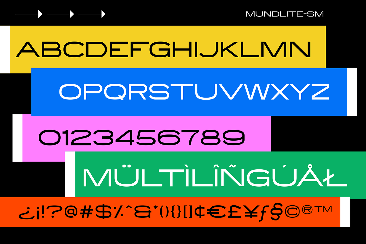 Mundlite Font Bundles, a Sans Serif Font by 24Design Studios (Photo 21 of 24)