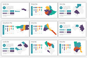 Maps PowerPoint infographics, a Presentation Template by SlideOne (Thumbnail 22 of 31)
