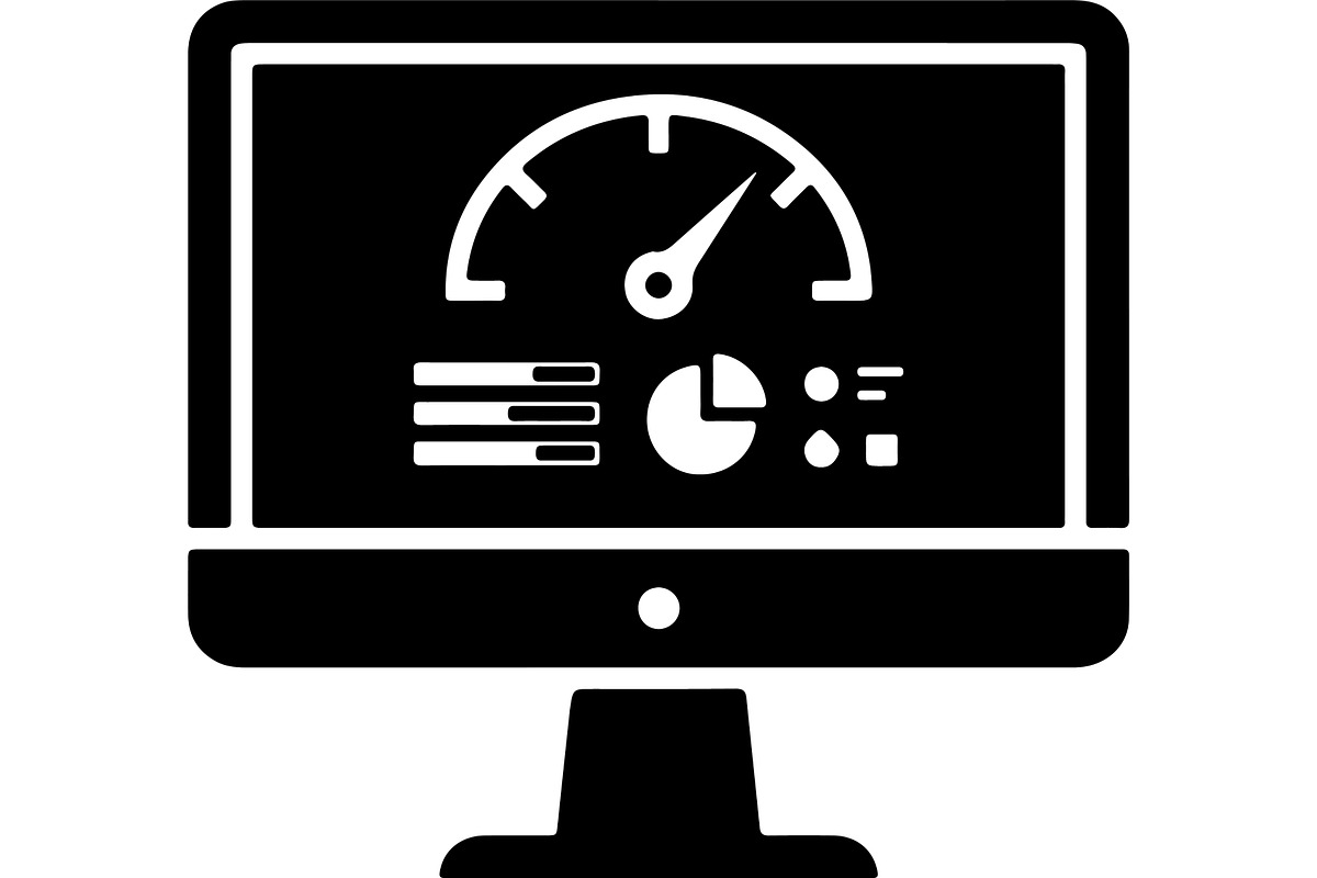 Business Dashboard & Analytics Icon, a Technology Illustration by abu67222 (Photo 3 of 13)