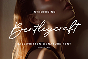 Bentleycraft, a Handwritten Font by Allouse Studio (Thumbnail 1 of 10)