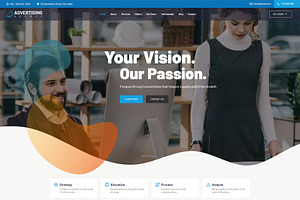 Advertising Agency WordPress Theme