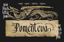 Pomenteva - Blackletter Typeface