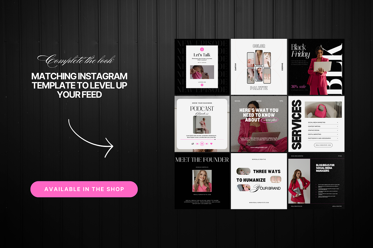 Luxury Canva Sales page website, a Landing Page Template by My Template Studio (Photo 14 of 14)