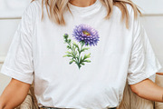 Watercolor Wildflowers Clipart, an Illustration by CraftArtStudio (Thumbnail 4 of 6)