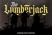 Silent Black - Stylish Blackletter, a Blackletter Font by Bale Type (Thumbnail 6 of 9)