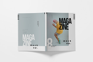 Softcover Magazine Mockups