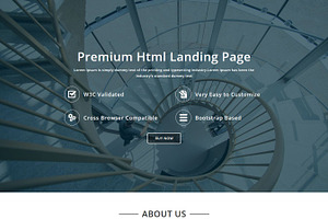 Bizness- Corporate Html Landing Page