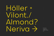 Vilonti, a Sans Serif Font by OWL KING (Thumbnail 10 of 10)