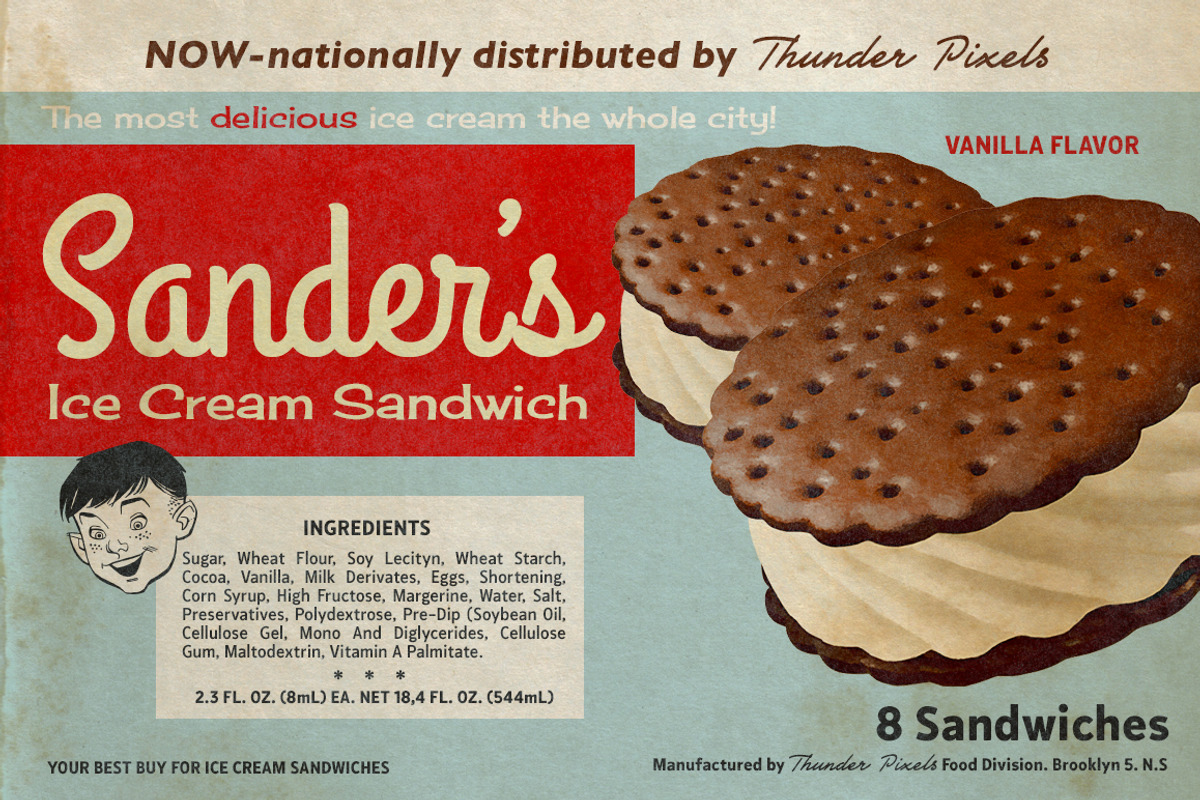 Retro Paint-Act - PS Action + Kit preview 6