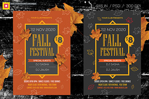 Fall Festival Flyer